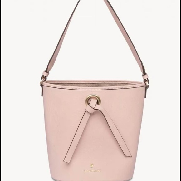 Spartina 449 Rory Leather Bucket Bag light pink - Picture 2 of 4